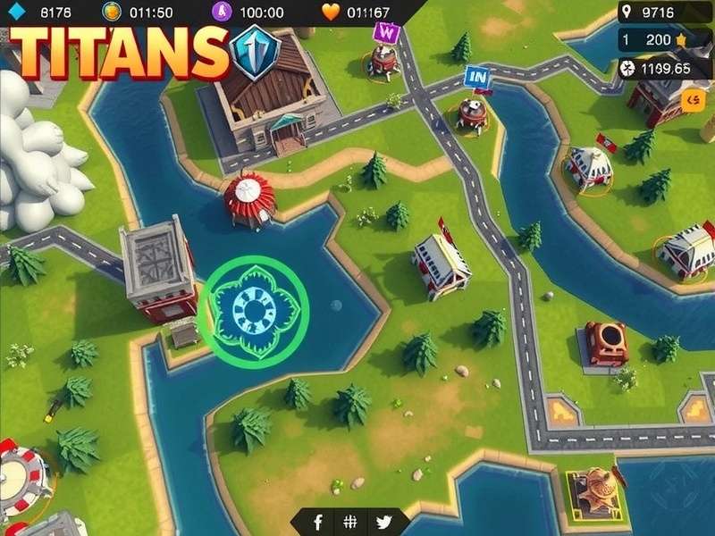 Titans Battle Royale Pro gameplay screenshot