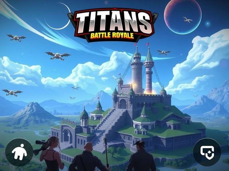 Titans Battle Royale Pro map overview